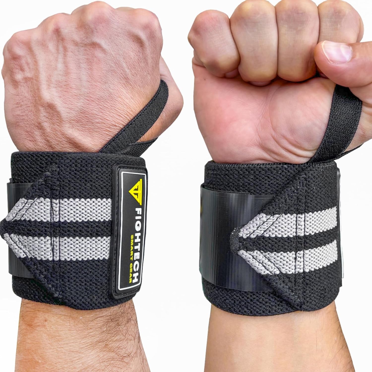 Weightlifting Wrist Wraps 18” – Heavy Duty Wrist Support for Powerlifting, Bench Press, Cross Training & Bodybuilding