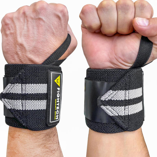 Weightlifting Wrist Wraps 18” – Heavy Duty Wrist Support for Powerlifting, Bench Press, Cross Training & Bodybuilding